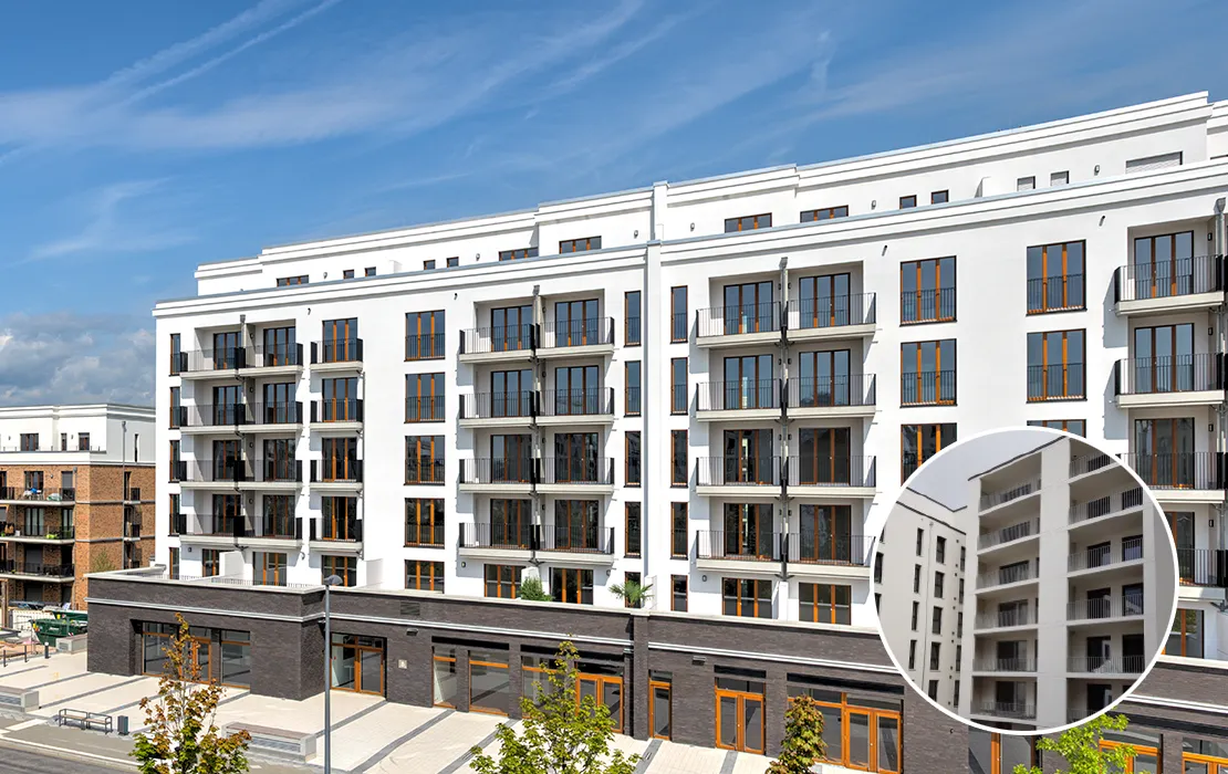 Hafenpark Quartier Baufeld Ost, Frankfurt, Deutschland