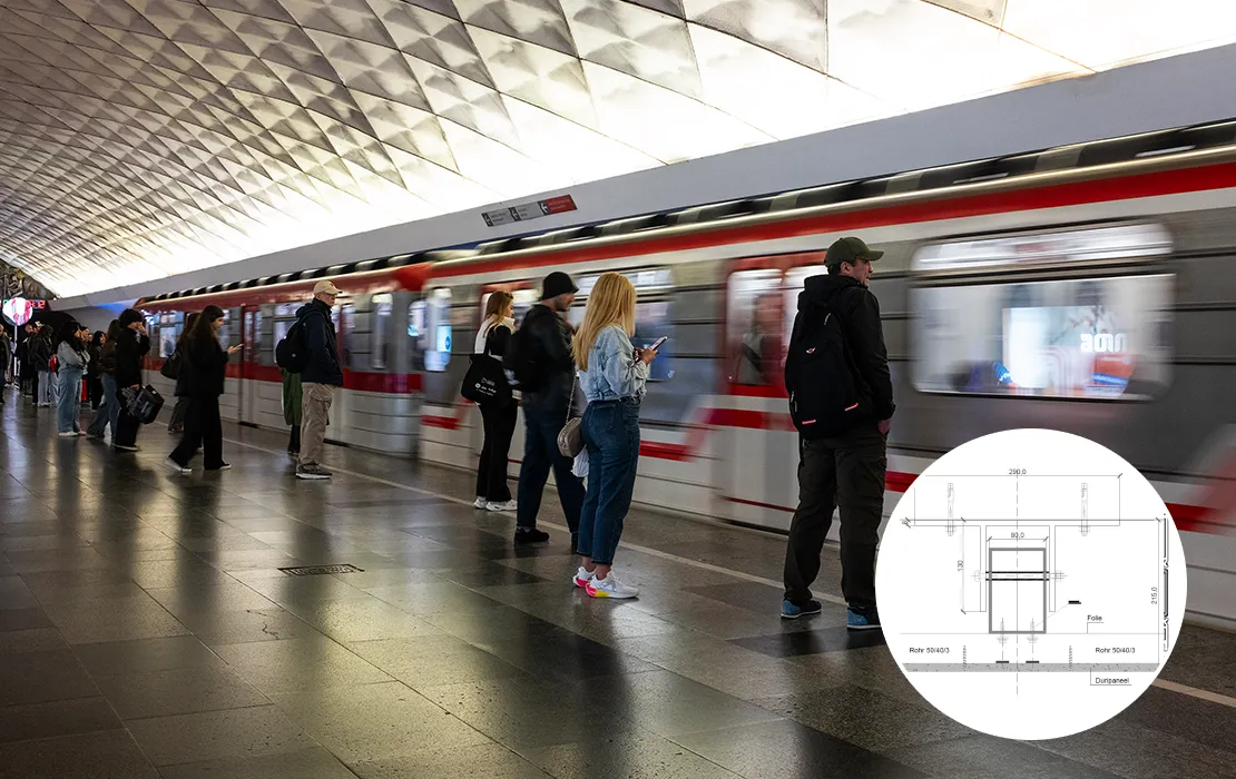 U-Bahn, Tiflis, Georgien